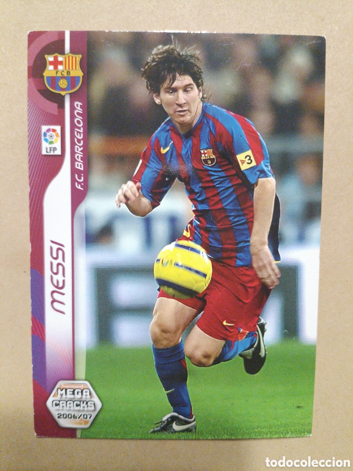 Cromos de f&uacute;tbol: Messi Mega Cracks 06/07 - Foto 1
