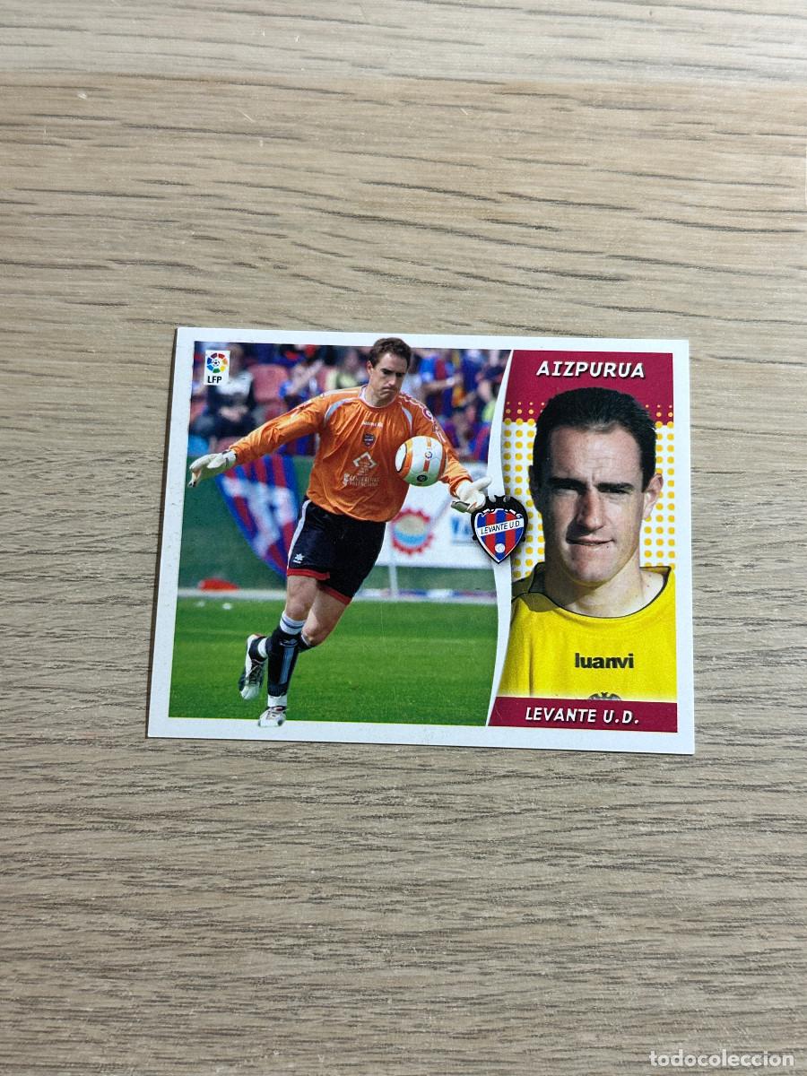 Fu&szlig;ball-Sticker: AIZPURUA LEVANTE COLECCIONES ESTE LIGA 2006 2007 06 07 SIN PEGAR NUNCA PEGADO