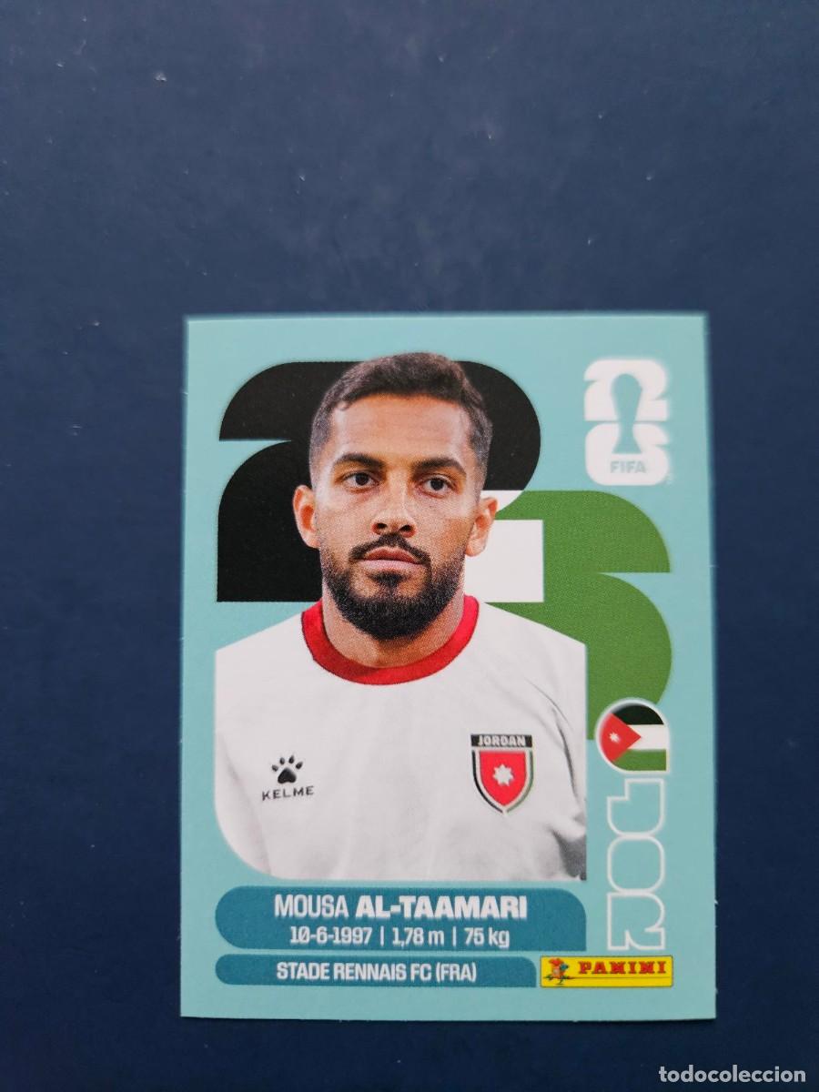 Figurine di Calcio: JOR 15 MOUSA AL-TAAMARI JORDANIA FIFA WORLD CUP MUNDIAL 26 2026 SIN PEGAR NUNCA PEGADO