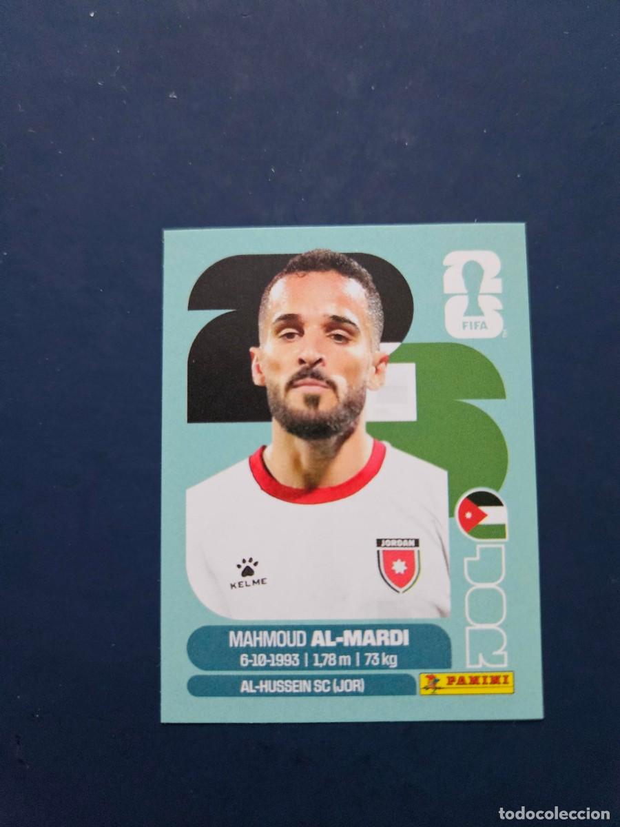 Cromos de Futebol: JOR 17 MAHMOUD AL-MARDI JORDANIA FIFA WORLD CUP MUNDIAL 26 2026 SIN PEGAR NUNCA PEGADO