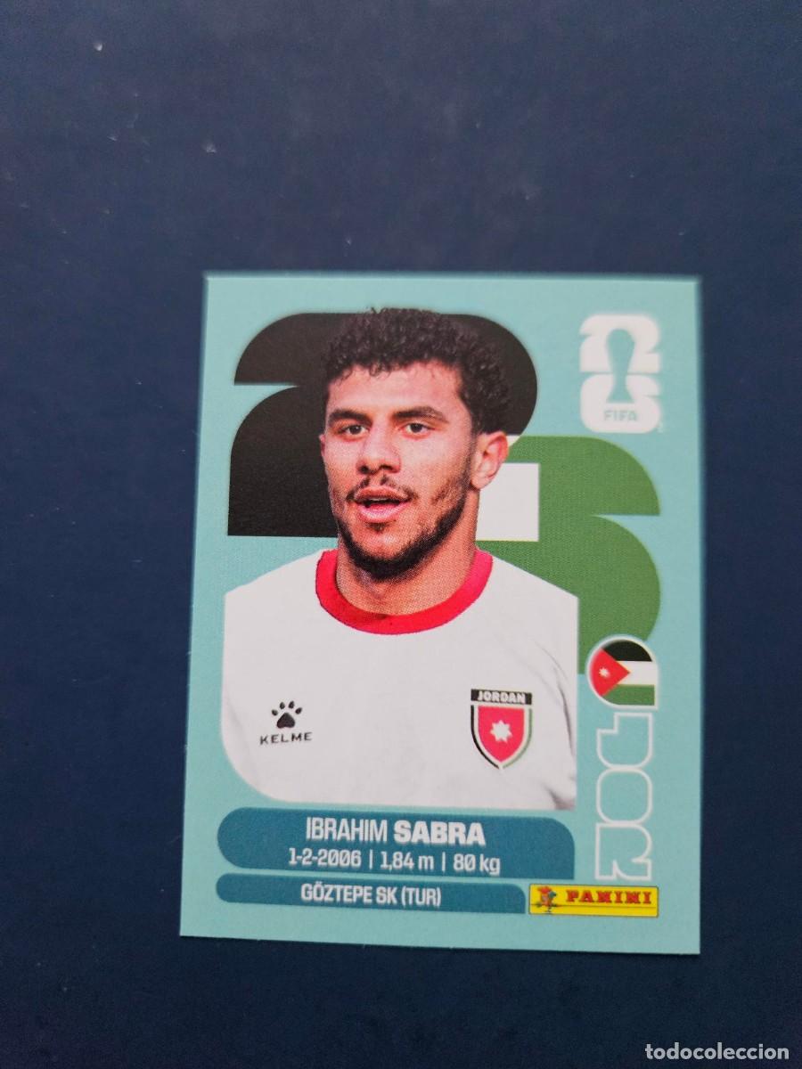 Cromos de Futebol: JOR 20 IBRAHIM SABRA JORDANIA FIFA WORLD CUP MUNDIAL 26 2026 SIN PEGAR NUNCA PEGADO