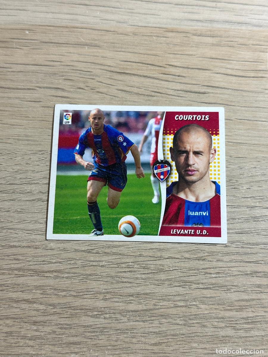 Cromos de Futebol: COURTOIS LEVANTE COLECCIONES ESTE LIGA 2006 2007 06 07 SIN PEGAR NUNCA PEGADO
