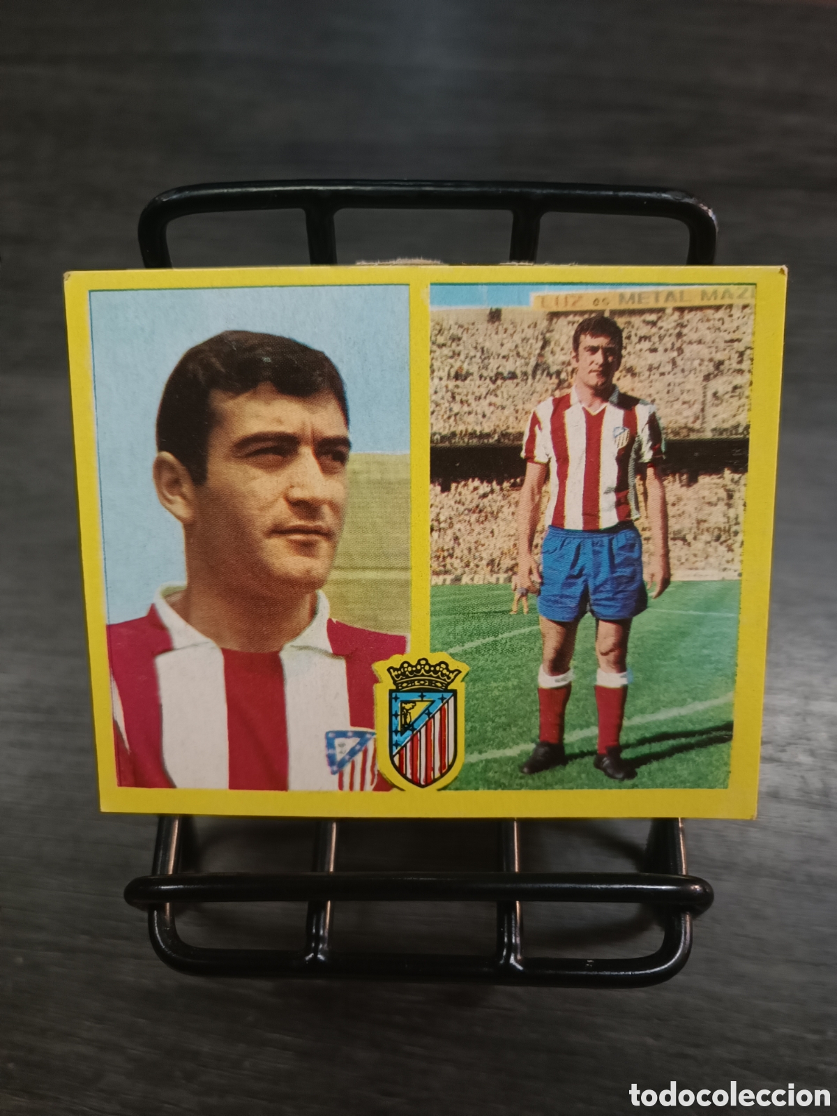 Cromos de Futebol: 1972 Liga Este Iglesias Atl&eacute;tico de Madrid Despegado