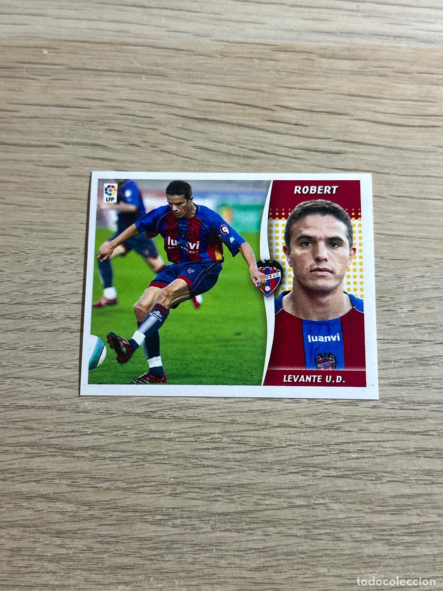 Cromos de f&uacute;tbol: ROBERT LEVANTE COLECCIONES ESTE LIGA 2006 2007 06 07 SIN PEGAR NUNCA PEGADO