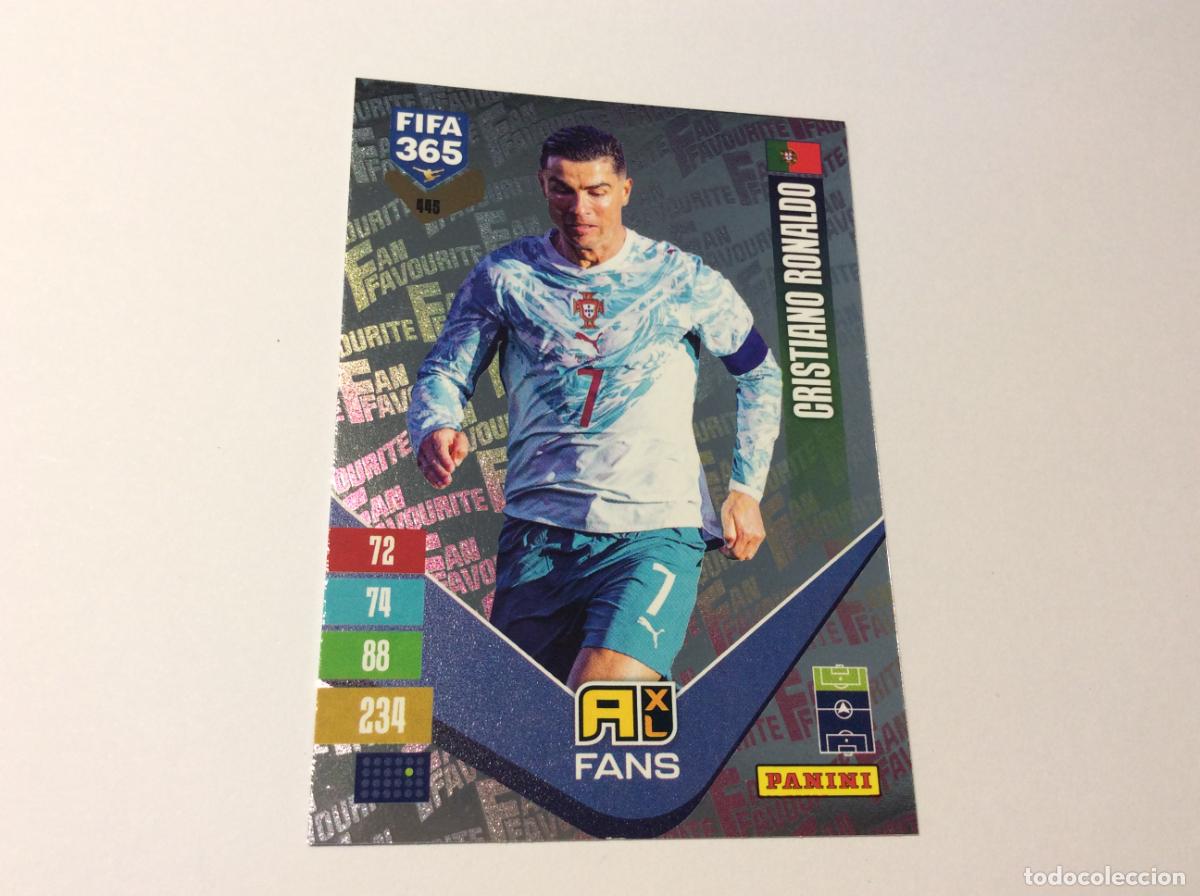 Figurine di Calcio: 445 Fans Cristiano Ronaldo Portugal Adrenalyn XL Fifa 365 2027 27 Panini