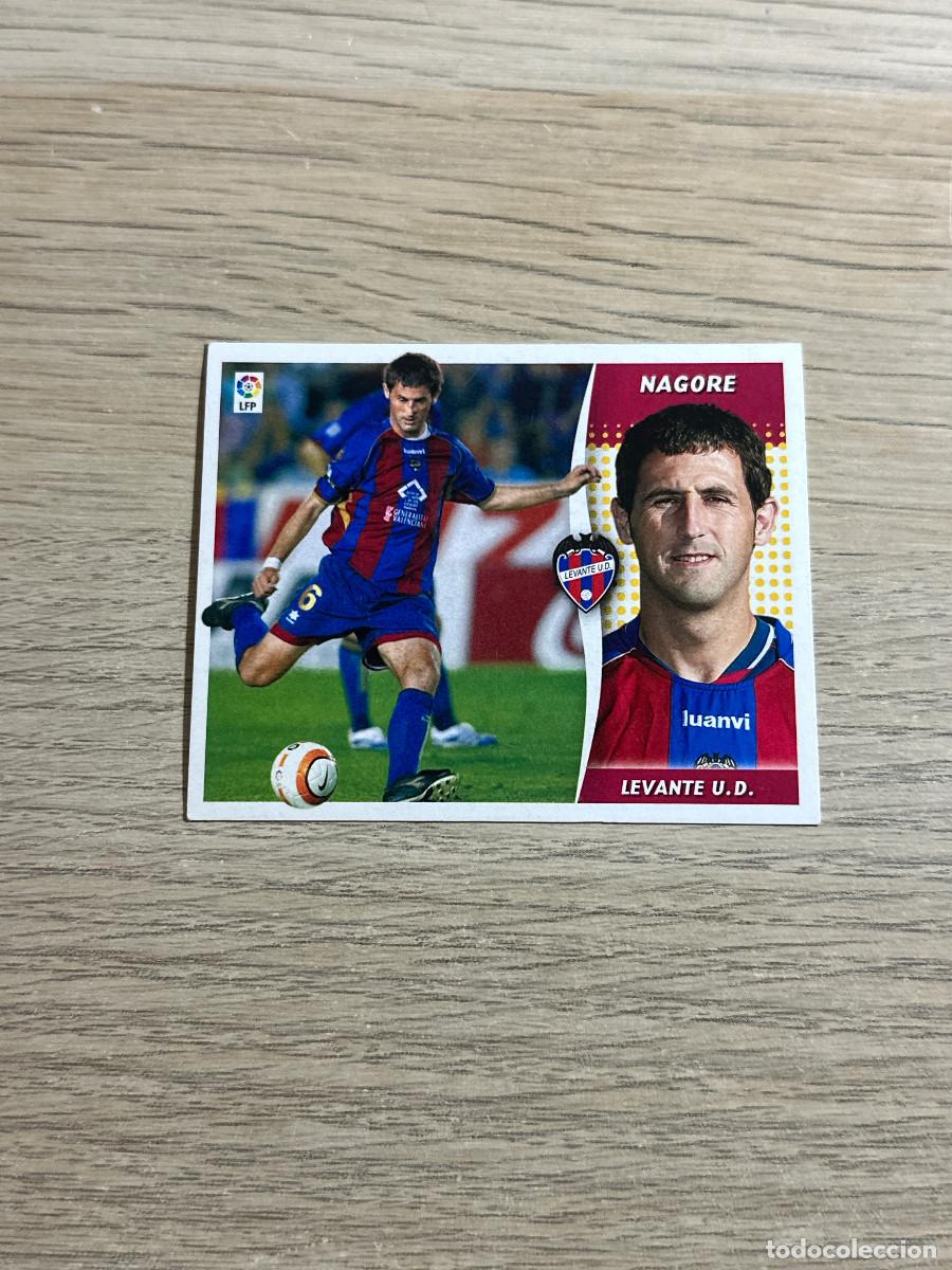 Figurine di Calcio: NAGORE LEVANTE COLECCIONES ESTE LIGA 2006 2007 06 07 SIN PEGAR NUNCA PEGADO