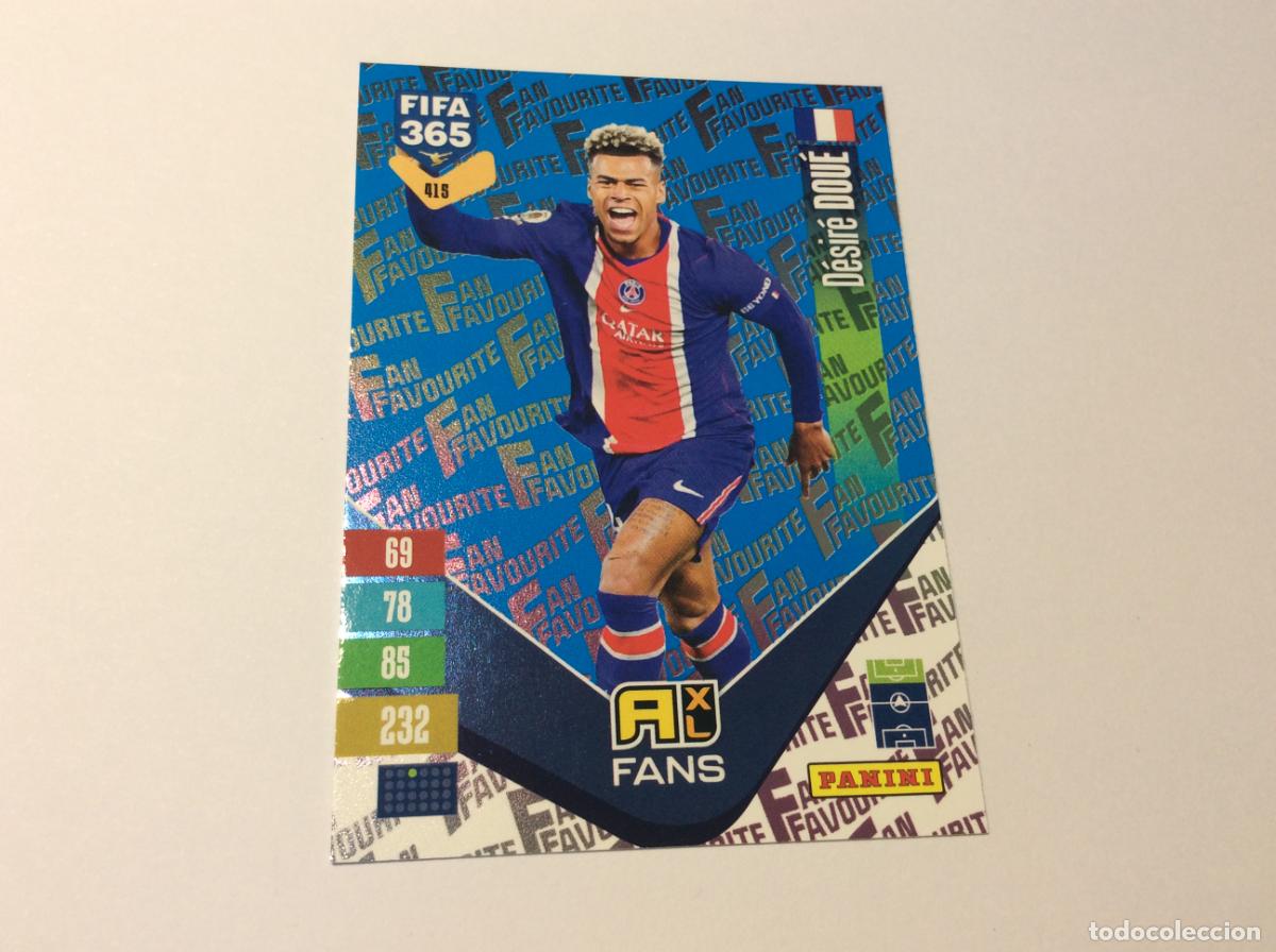 Figurine di Calcio: 415 Azul Fans Desire Doue PSG Adrenalyn XL Fifa 365 2027 27 Panini