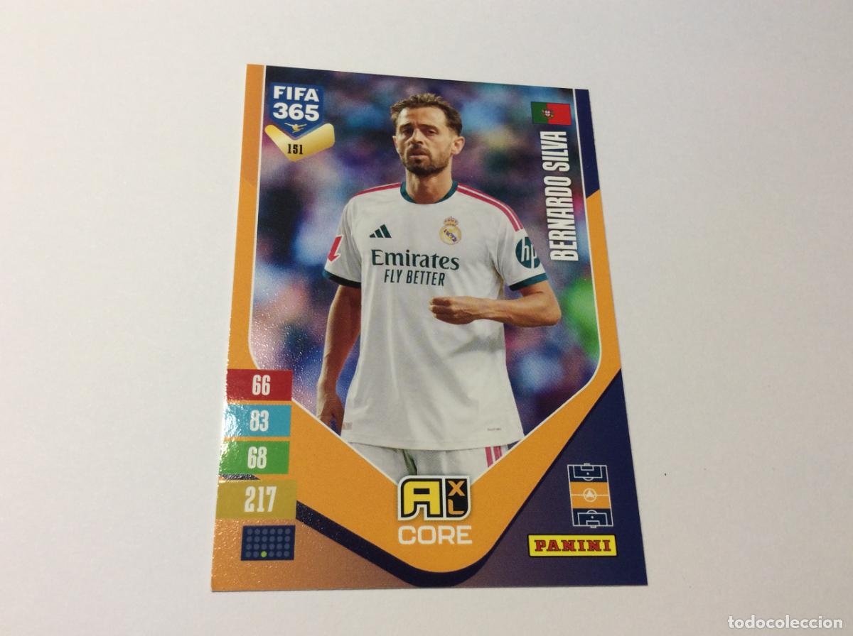 Figurine di Calcio: 151 Bernardo Silva Real Madrid Adrenalyn XL Fifa 365 2027 27 Panini