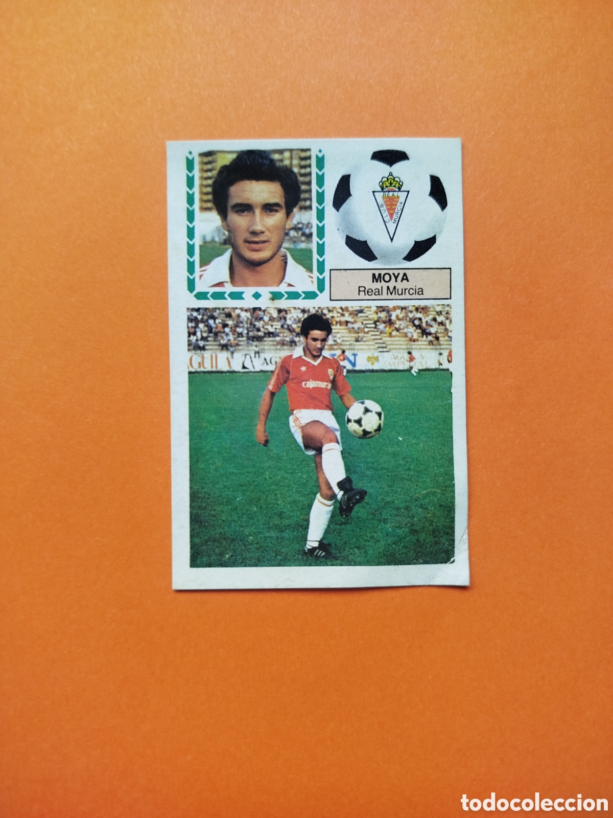 Cromos de f&uacute;tbol: MOYA COLOCA MURCIA LIGA ESTE 83-84 RECUPERADO