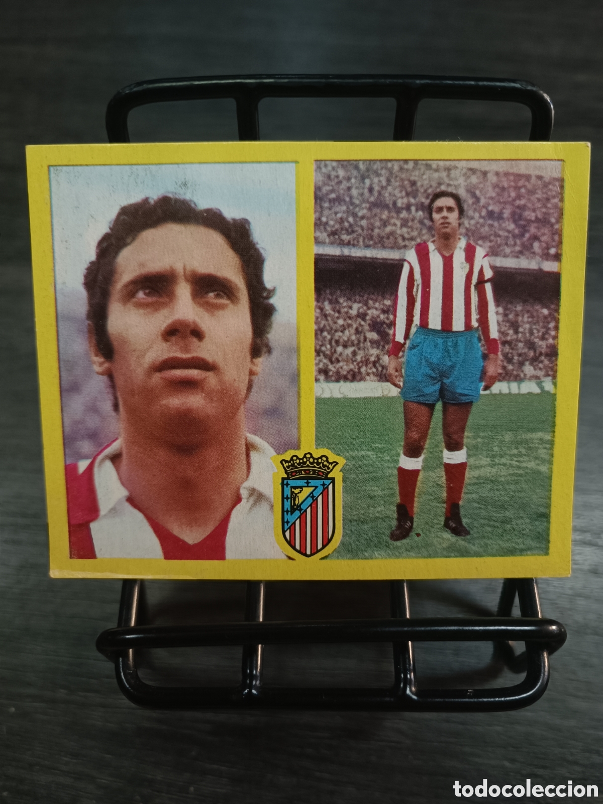 Figurine di Calcio: 1972 Liga Este Eusebio Atl&eacute;tico de Madrid Despegado