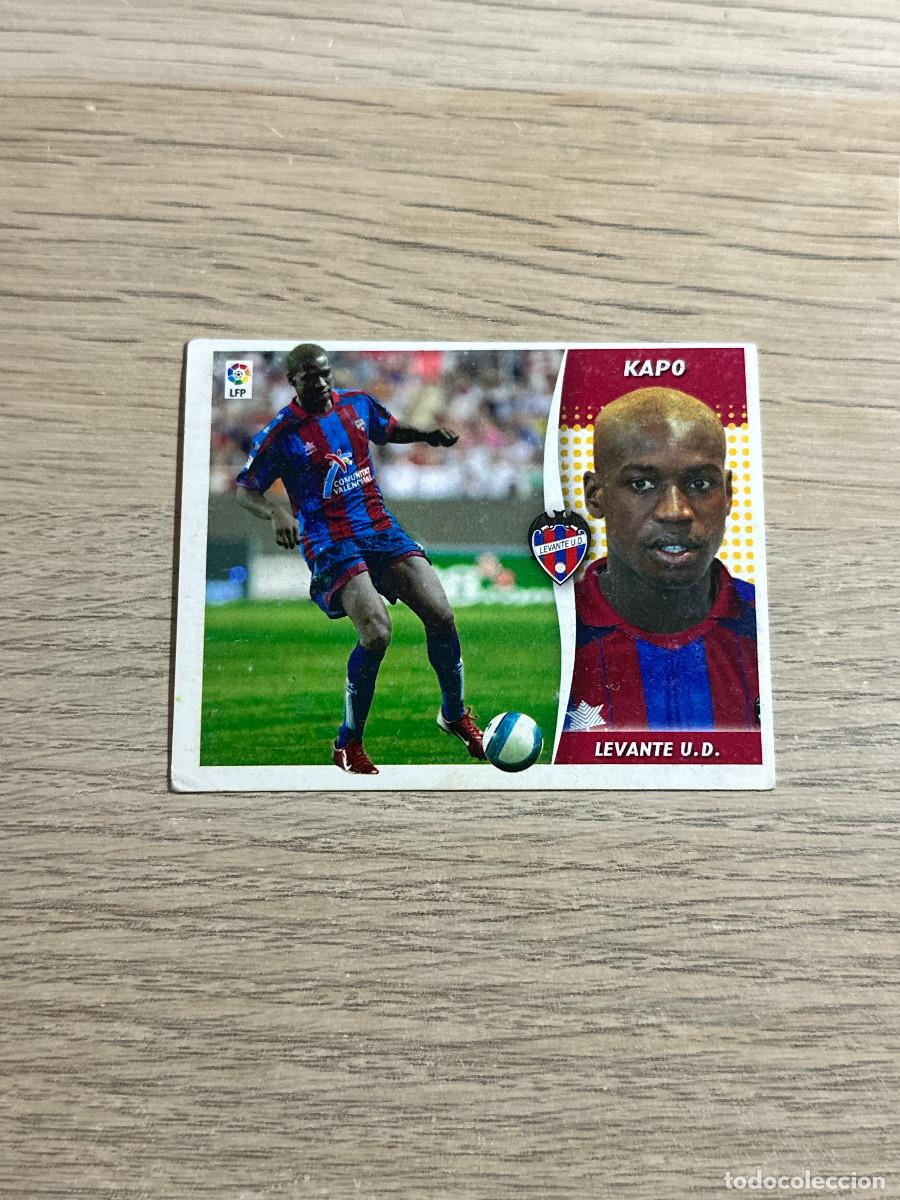 Figurine di Calcio: KAPO COLOCA LEVANTE COLECCIONES ESTE LIGA 2006 2007 06 07 SIN PEGAR NUNCA PEGADO