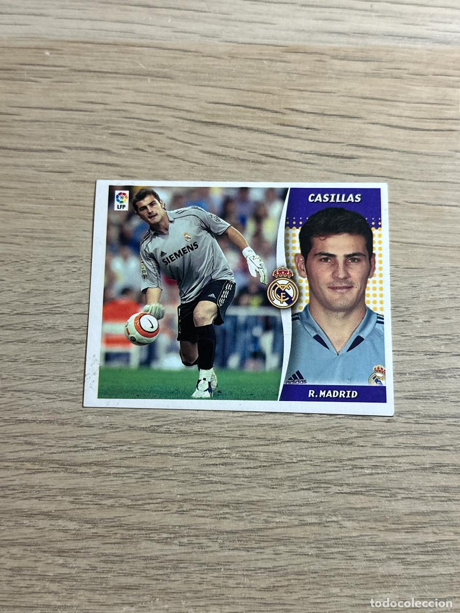 Figurine di Calcio: CASILLAS REAL MADRID COLECCIONES ESTE LIGA 2006 2007 06 07 SIN PEGAR NUNCA PEGADO