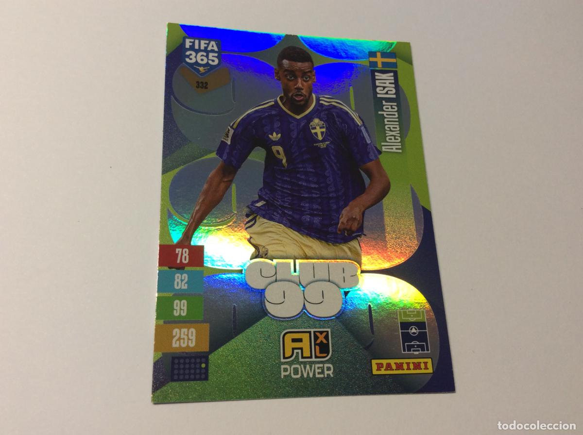 Figurine di Calcio: 332 Club 99 Alexander Isak Suecia Adrenalyn XL Fifa 365 2027 27 Panini