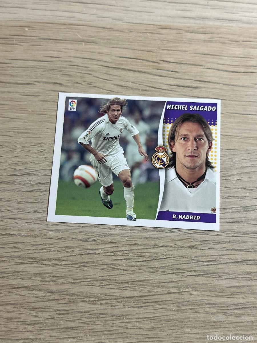 Figurine di Calcio: MICHEL SALGADO REAL MADRID COLECCIONES ESTE LIGA 2006 2007 06 07 SIN PEGAR NUNCA PEGADO