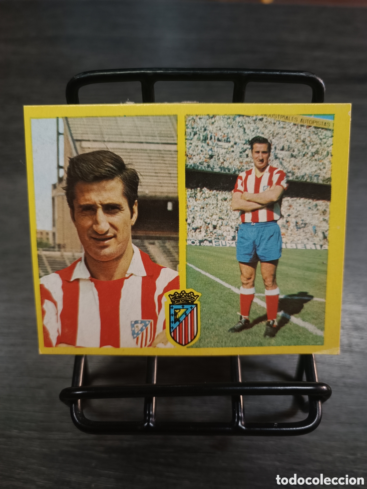 Cromos de Futebol: 1972 Liga Este Calleja Atl&eacute;tico de Madrid Despegado