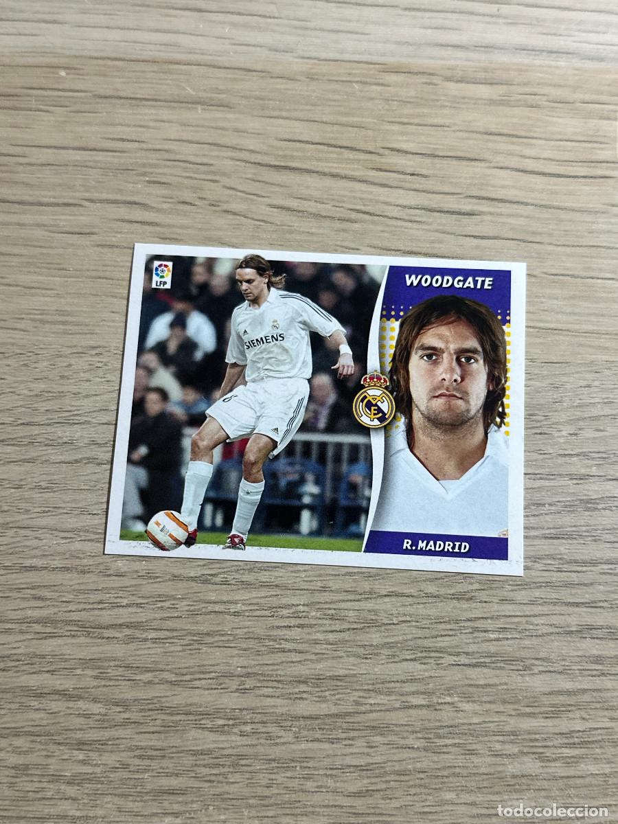 Figurine di Calcio: WOODGATE REAL MADRID COLECCIONES ESTE LIGA 2006 2007 06 07 SIN PEGAR NUNCA PEGADO
