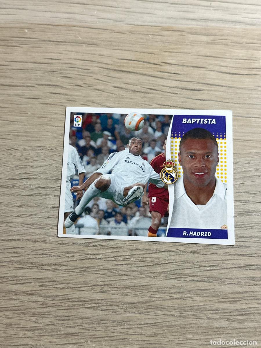 Cartes &agrave; collectionner de Football: BAPTISTA REAL MADRID COLECCIONES ESTE LIGA 2006 2007 06 07 SIN PEGAR NUNCA PEGADO