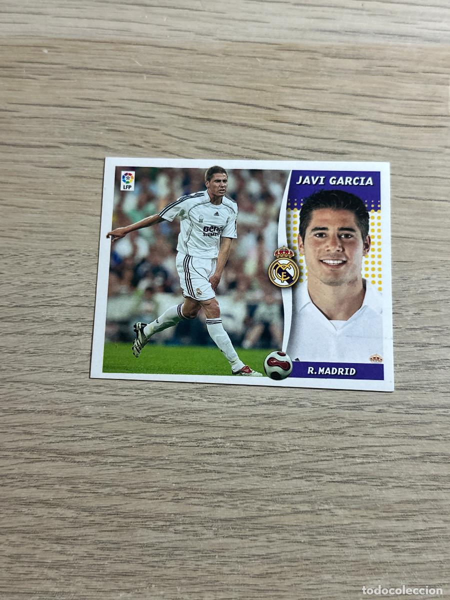 Cromos de f&uacute;tbol: JAVI GARCIA COLOCA REAL MADRID COLECCIONES ESTE LIGA 2006 2007 06 07 SIN PEGAR NUNCA PEGADO