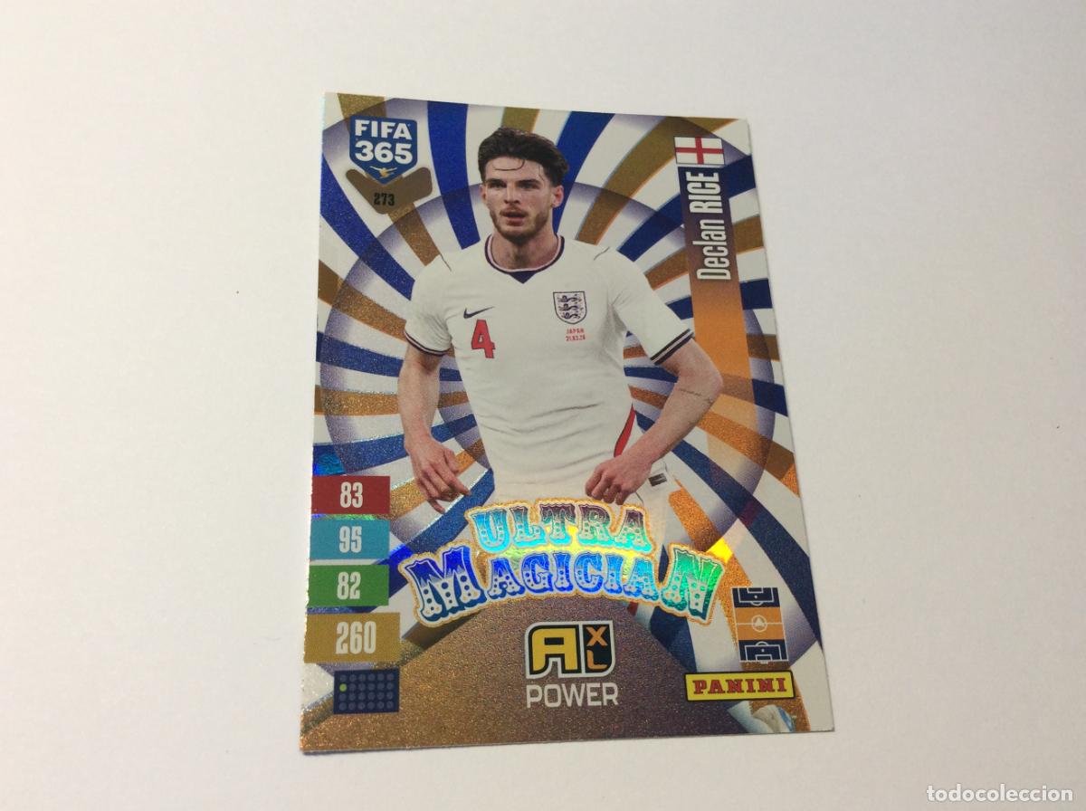 Cromos de f&uacute;tbol: 273 Ultra Magician Declan Rice Inglaterra Adrenalyn XL Fifa 365 2027 27 Panini