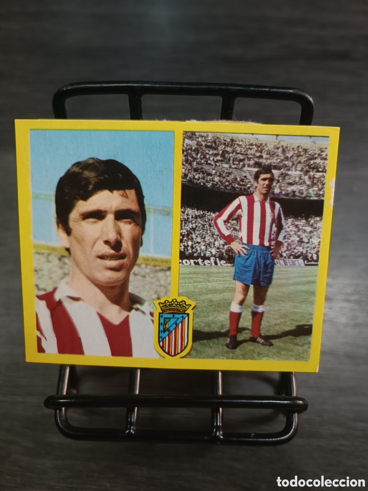 Cromos de f&uacute;tbol: 1972 Liga Este Alberto Atl&eacute;tico Madrid Despegado