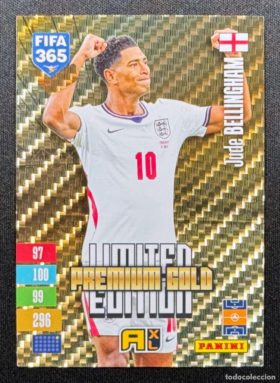 Cromos de f&uacute;tbol: Panini FIFA 365 Adrenalyn XL 2027 - Jude Bellingham Premium Gold Limited Edition