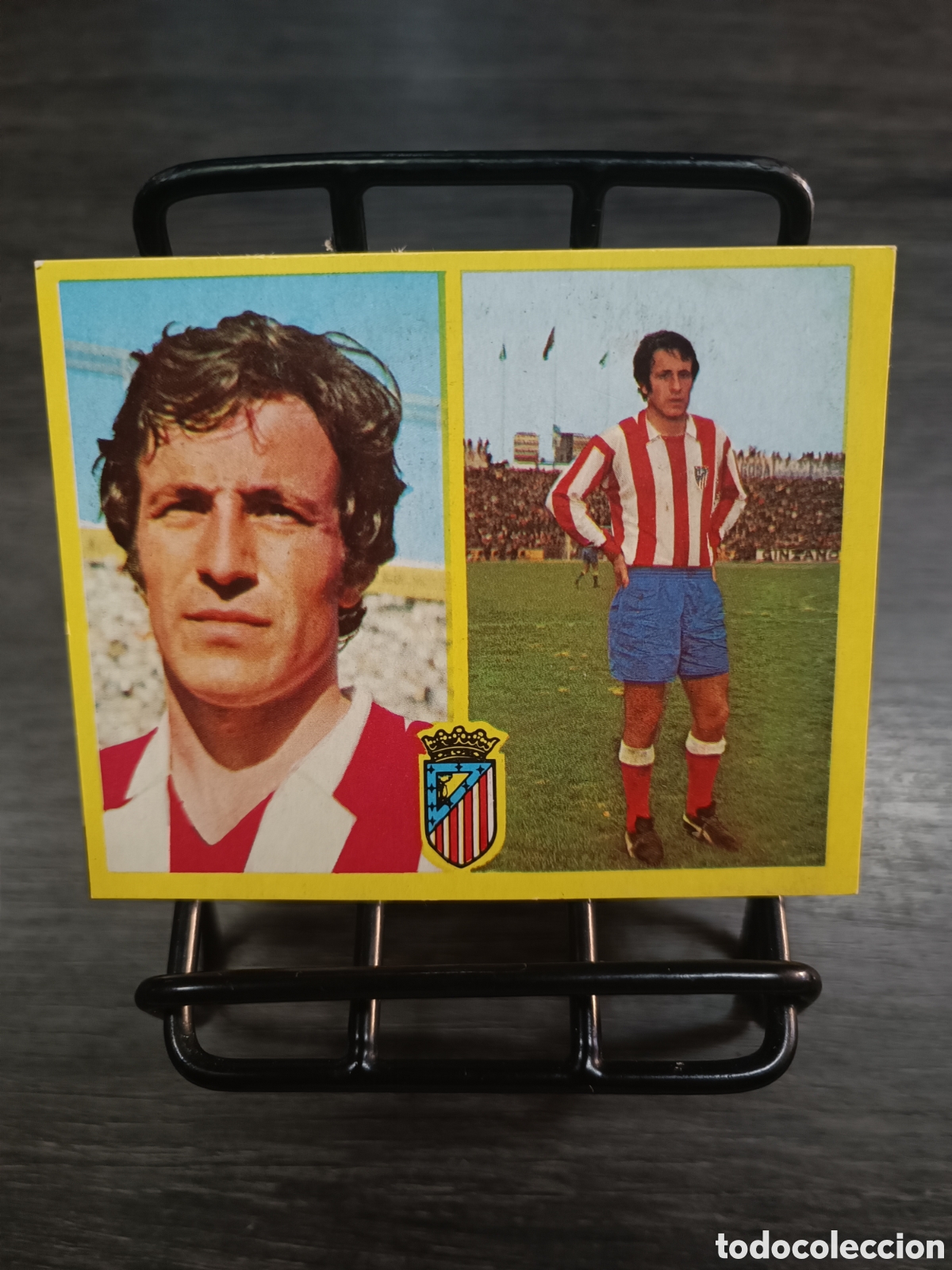 Cartes &agrave; collectionner de Football: 1972 Liga este Salcedo Atl&eacute;tico de Madrid Despegado
