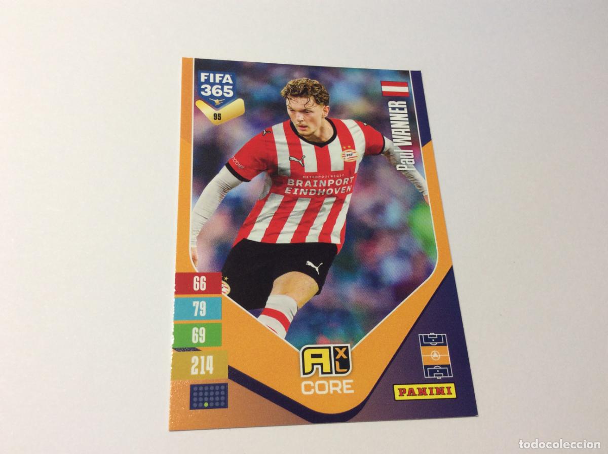 Football Stickers: 95 Paul Wanner PSV Eindhoven Adrenalyn XL Fifa 365 2027 27 Panini