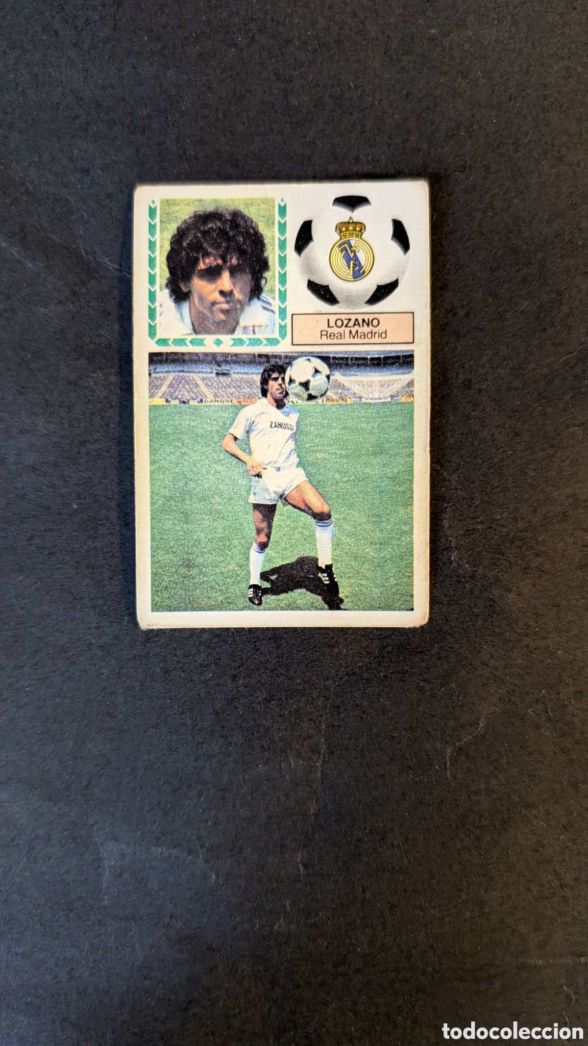 Football Stickers: LOZANO REAL MADRID FICHAJE 13 LIGA ESTE 1983/84 83 84 NUNCA PEGADO CON SIGNOS DE DESGASTE