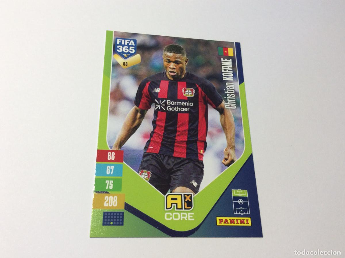 Cromos de Futebol: 63 Christian Kofane Bayer 04 Leverkusen Adrenalyn XL Fifa 365 2027 27 Panini