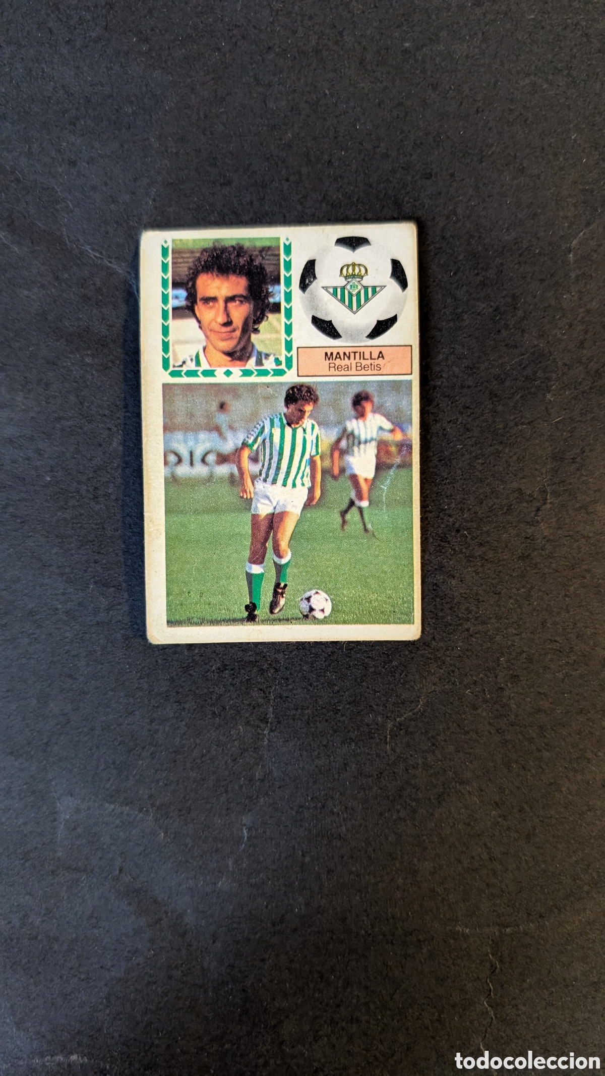 Football Stickers: MANTILLA BETIS FICHAJE 20 VERSION LIGA ESTE 1983/84 83 84 NUNCA PEGADO CON SIGNOS DE DESGASTE