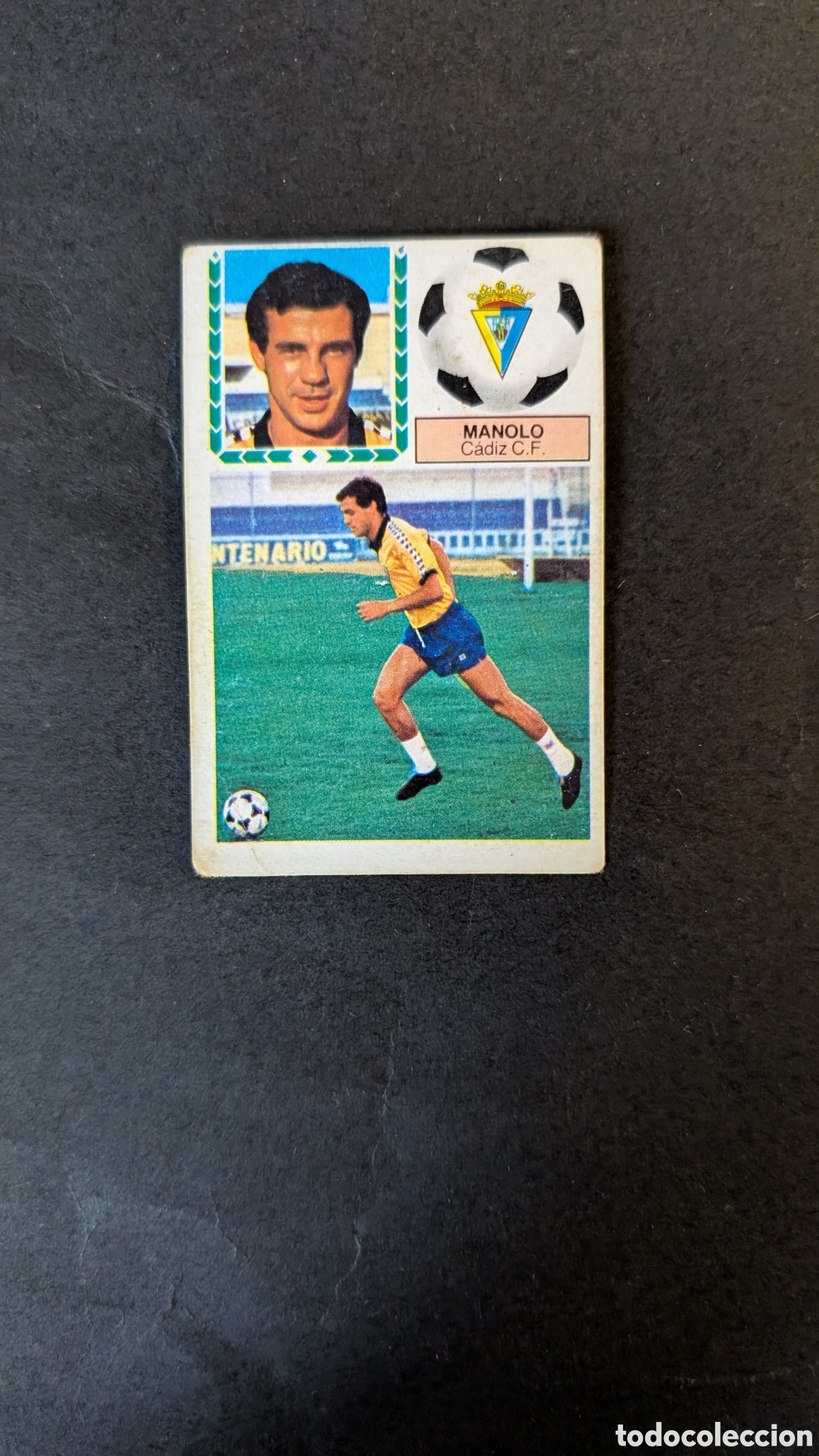 Football Stickers: MANOLO CADIZ FICHAJE 21 VERSION LIGA ESTE 1983/84 83 84 NUNCA PEGADO CON SIGNOS DE DESGASTE