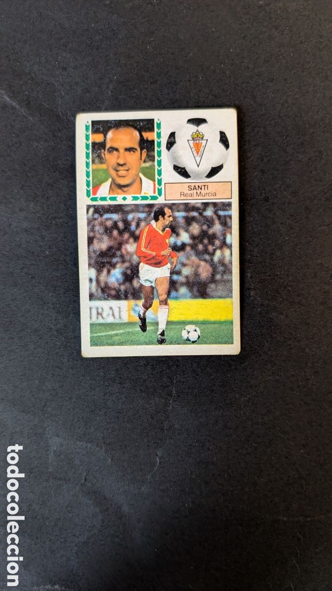 Football Stickers: SANTI MURCIA FICHAJE 24 LIGA ESTE 1983/84 83 84 NUNCA PEGADO CON SIGNOS DE DESGASTE