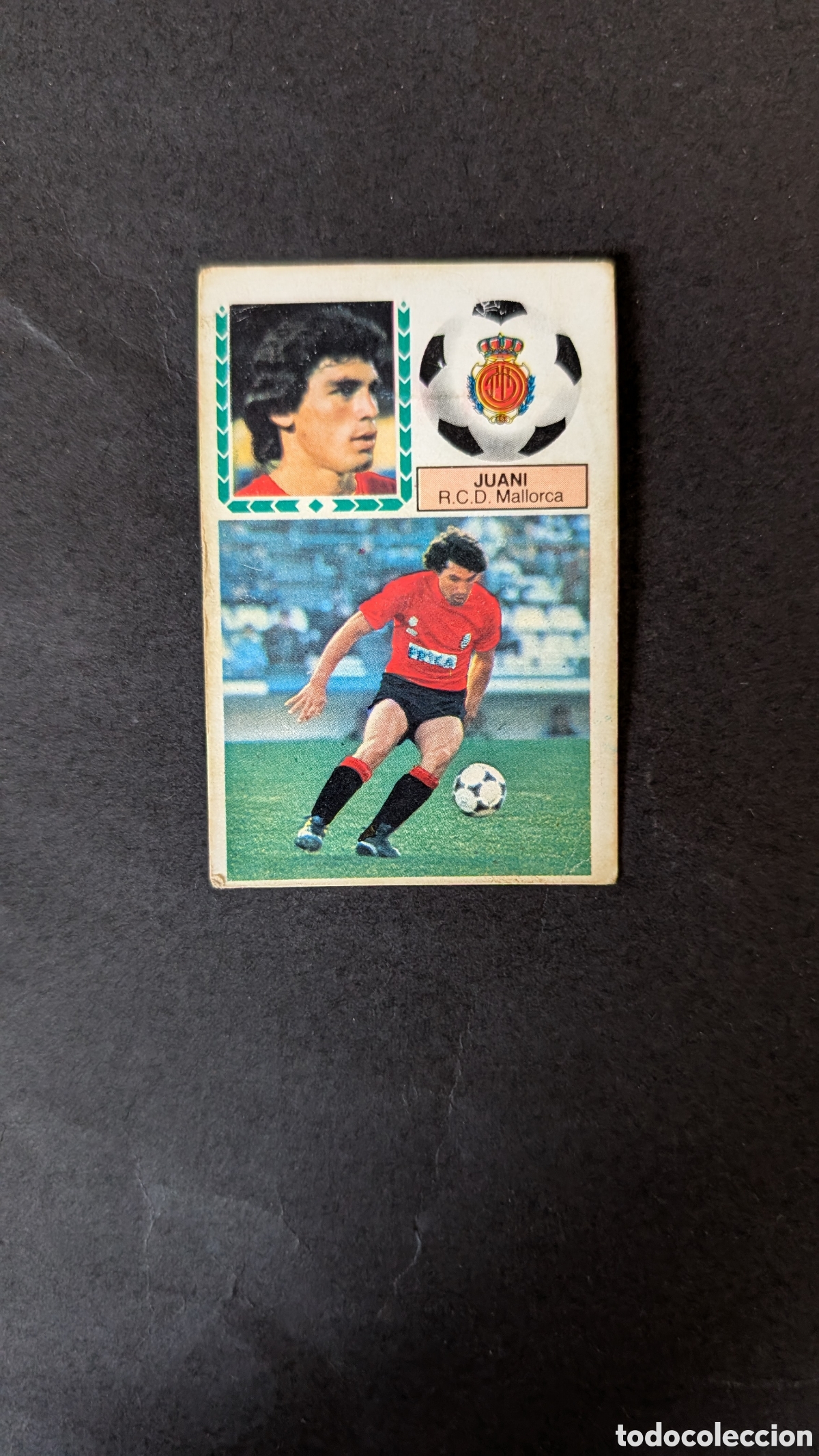 Figurine di Calcio: JUANI MALLORCA FICHAJE 25 VERSION LIGA ESTE 1983/84 83 84 NUNCA PEGADO CON SIGNOS DE DESGASTE