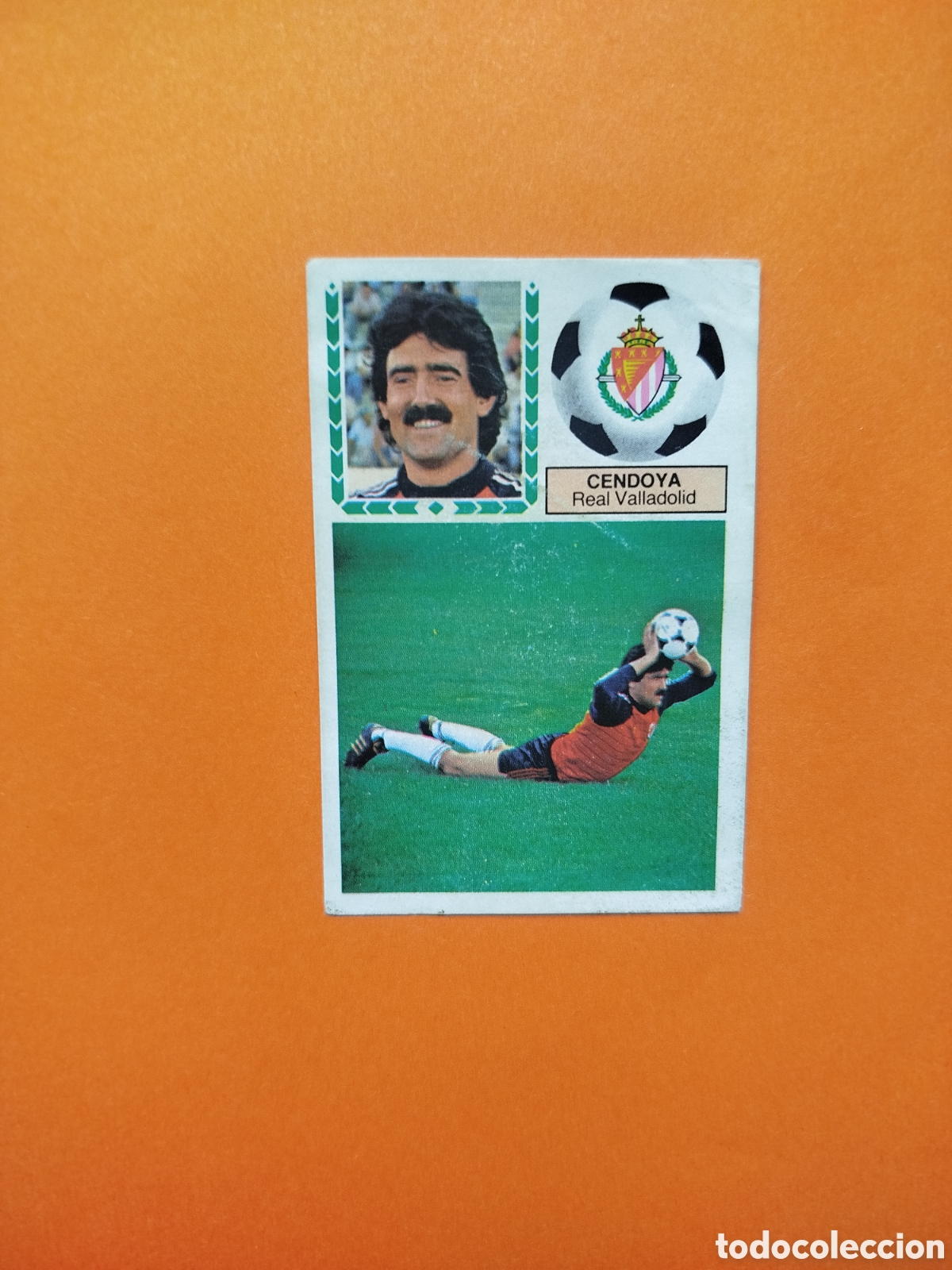 Figurine di Calcio: CENDOYA FICHAJE 32 LIGA ESTE 83-84 RECUPERADO