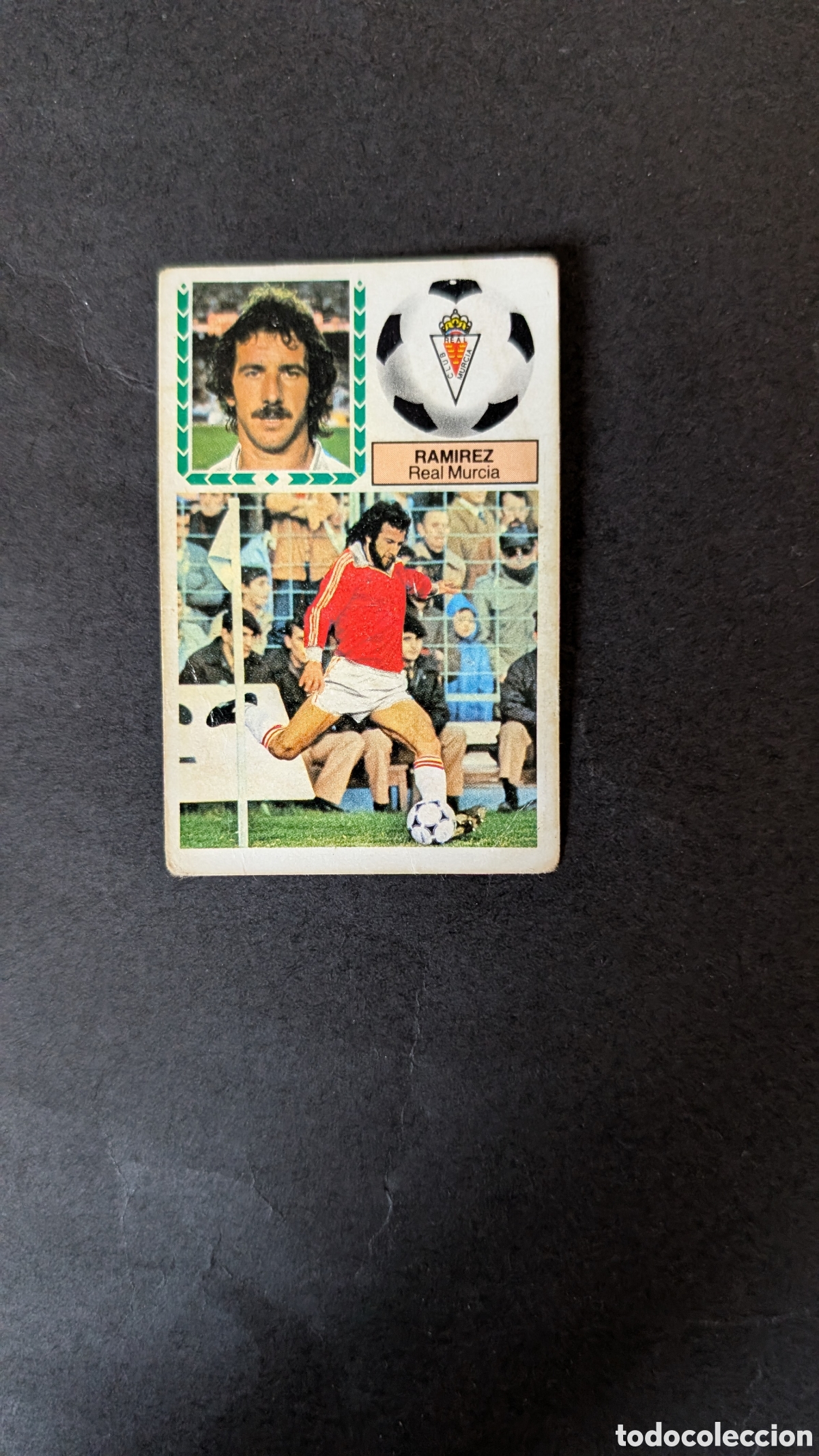 Figurine di Calcio: RAMIREZ MURCIA FICHAJE 37 LIGA ESTE 1983/84 83 84 NUNCA PEGADO CON SIGNOS DE DESGASTE