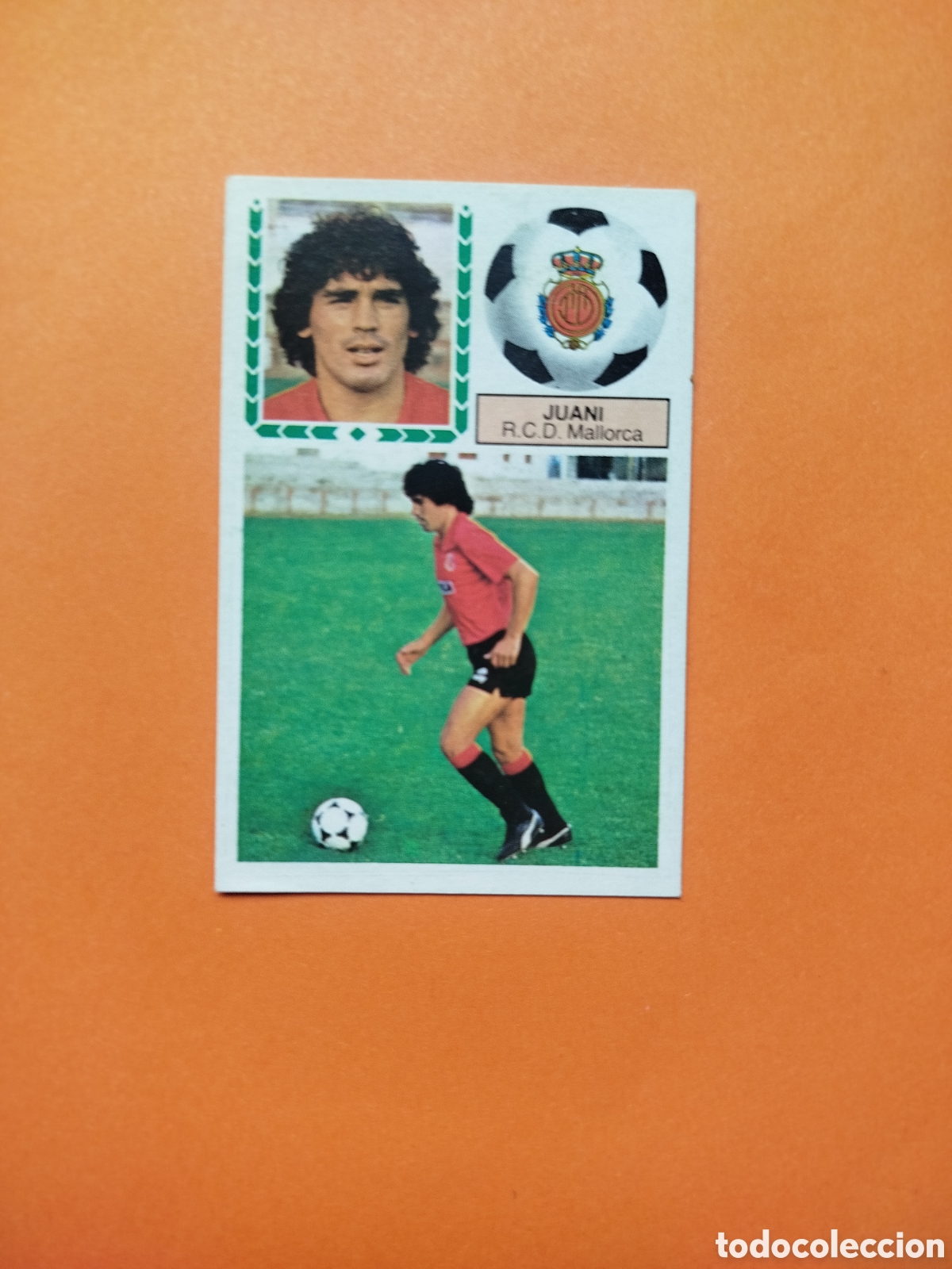 Figurine di Calcio: JUANI FICHAJE 25 MALLORCA LIGA ESTE 83-84 RECUPERADO