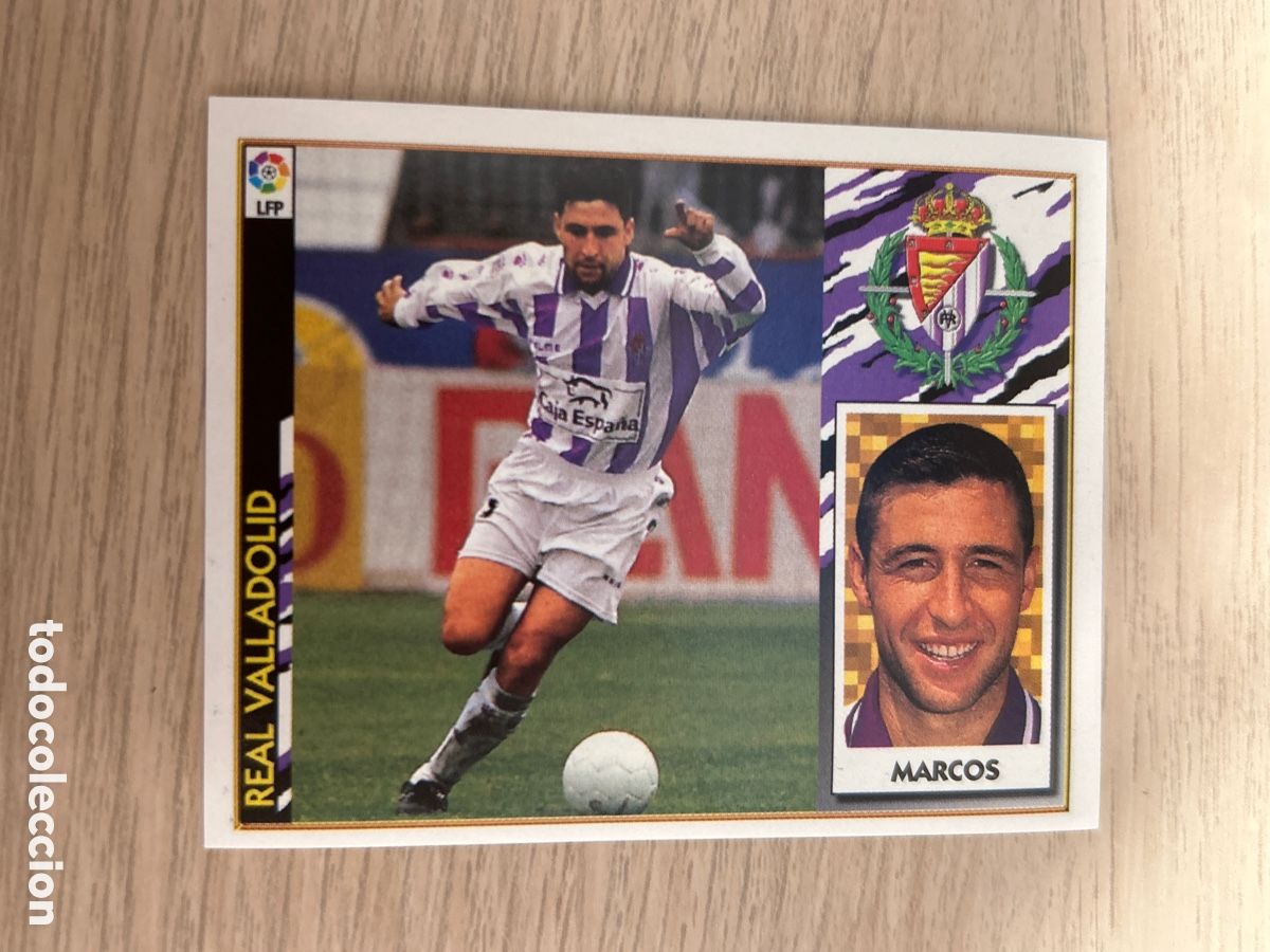 Cromos de f&uacute;tbol: MARCOS VALLADOLID LIGA ESTE 1997 1998 97 98 NUNCA PEGADO SIN PEGAR