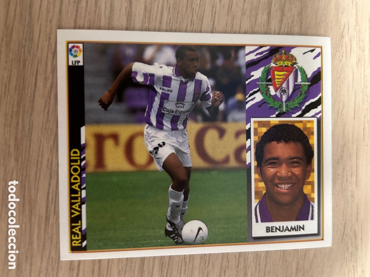 Cromos de Futebol: BENJAMIN VALLADOLID LIGA ESTE 1997 1998 97 98 NUNCA PEGADO SIN PEGAR