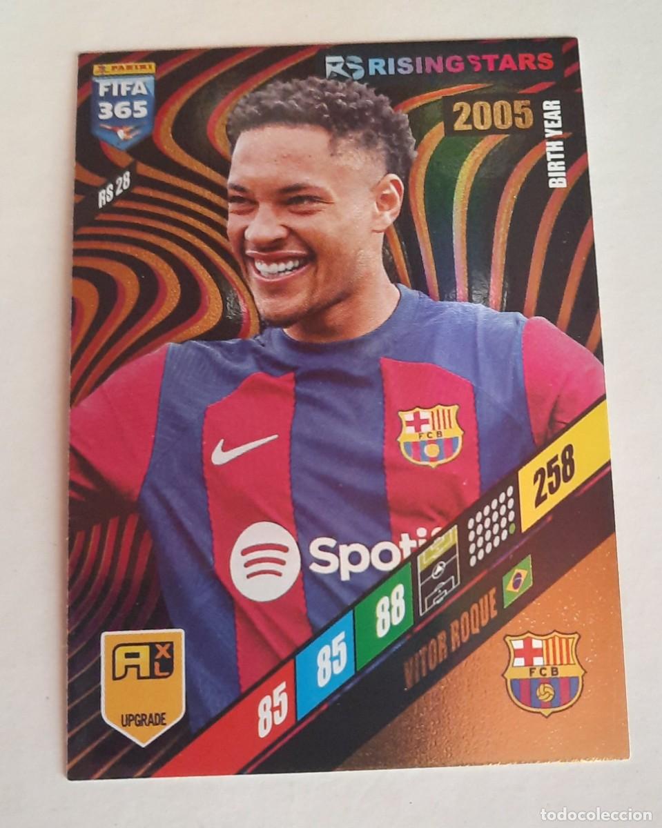 Cromos de Futebol: Rising Star Vitor Roque #RS28 Fc Barcelona 2024
