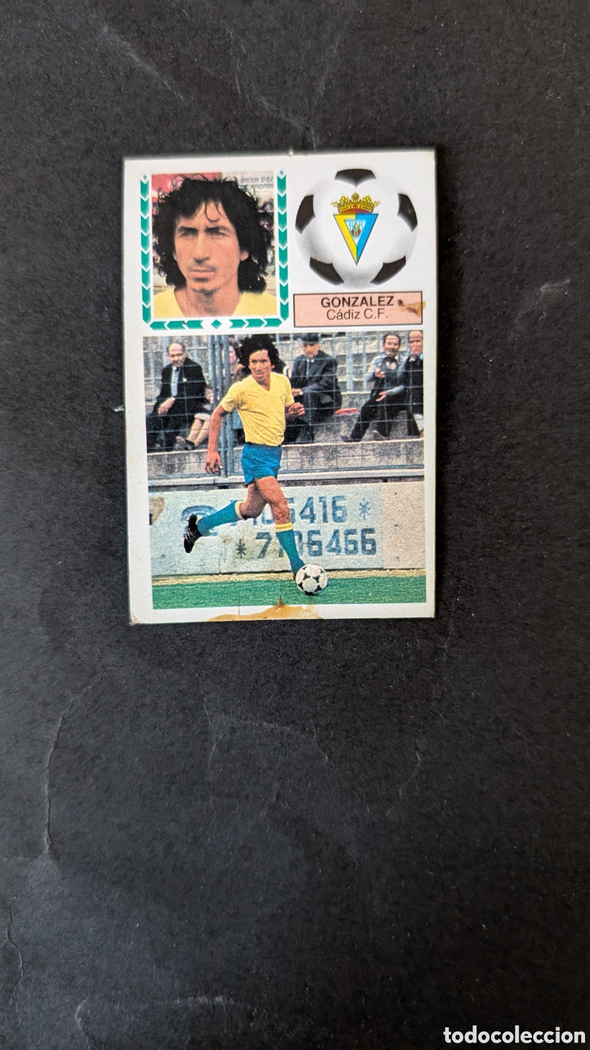 Cromos de Futebol: L1 MAGICO GONZALEZ ROOKIE CADIZ VERSION PINTADO LIGA ESTE 1983/84 83 84 DESPEGADO
