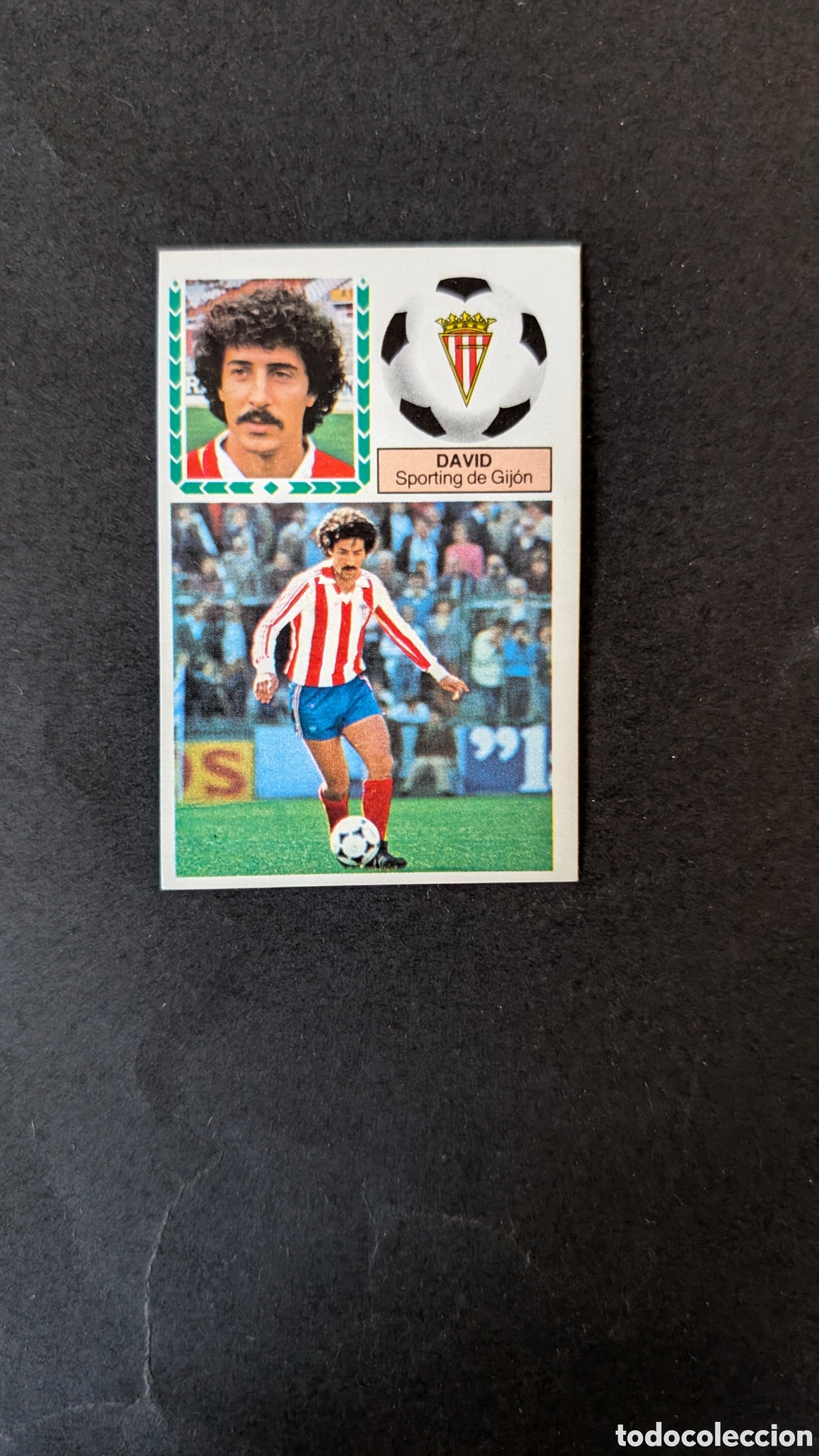 Cromos de Futebol: L1 DAVID SPORTING GIJON COLOCA LIGA ESTE 1983/84 83 84 DESPEGADO