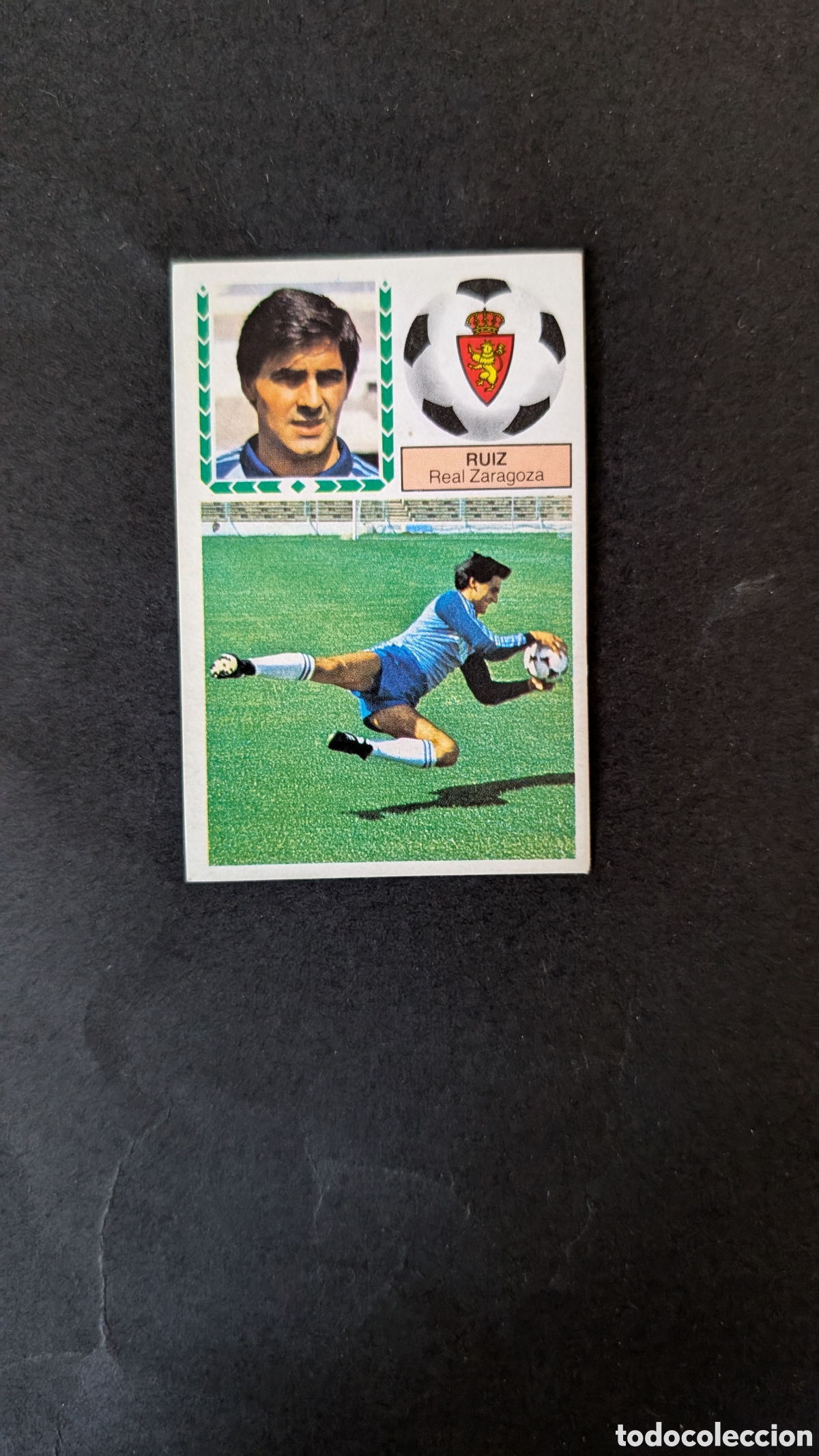 Cromos de Futebol: L1 RUIZ ZARAGOZA COLOCA LIGA ESTE 1983/84 83 84 DESPEGADO