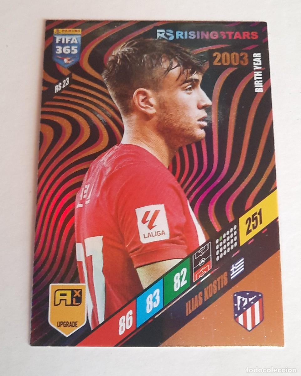 Cromos de Futebol: Rising Star Ilias Kostis #RS23 Atl&eacute;tico de Madrid 2024