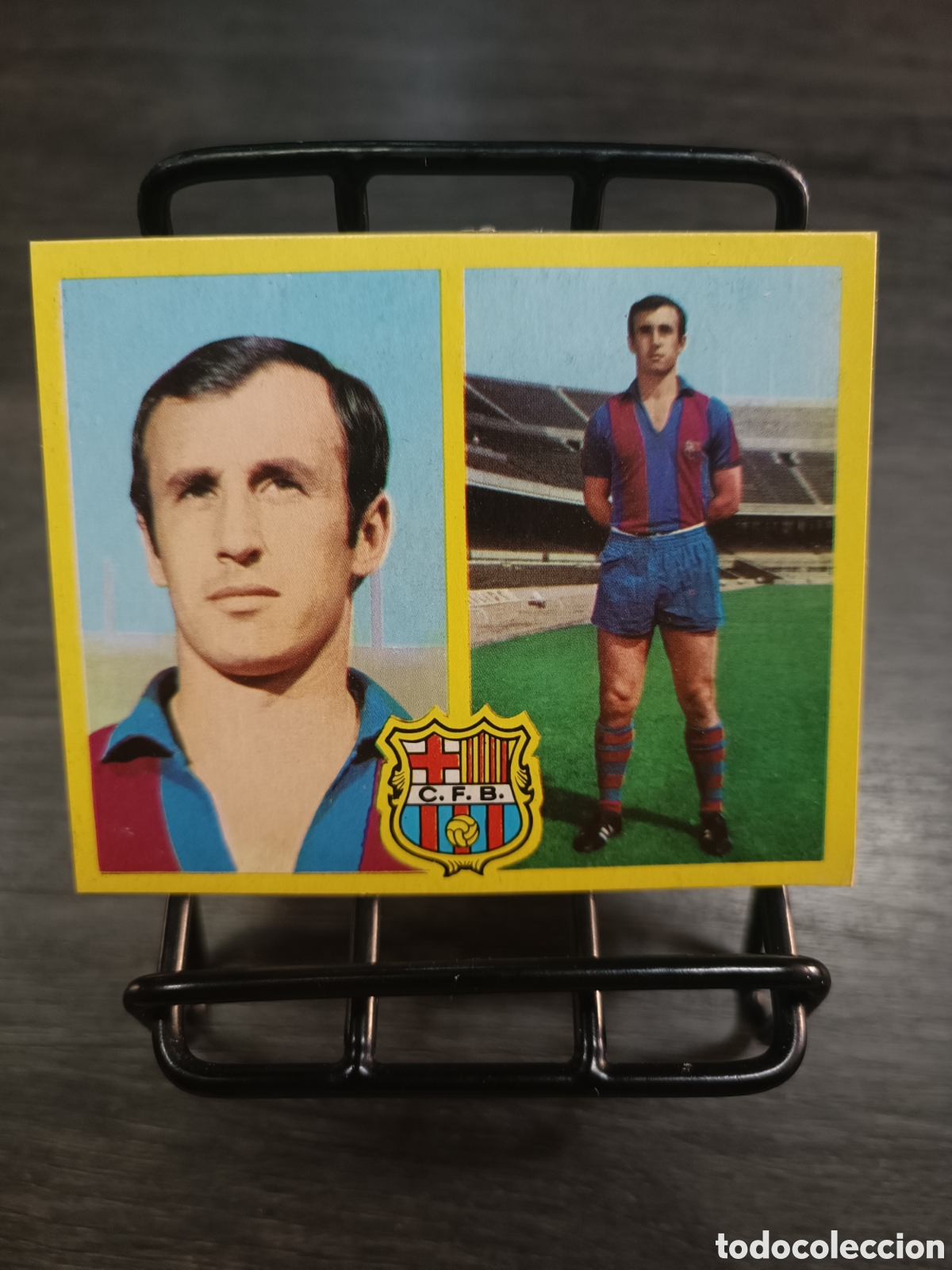 Cromos de Futebol: 1972 Liga Este Juan Carlos Barcelona despegado