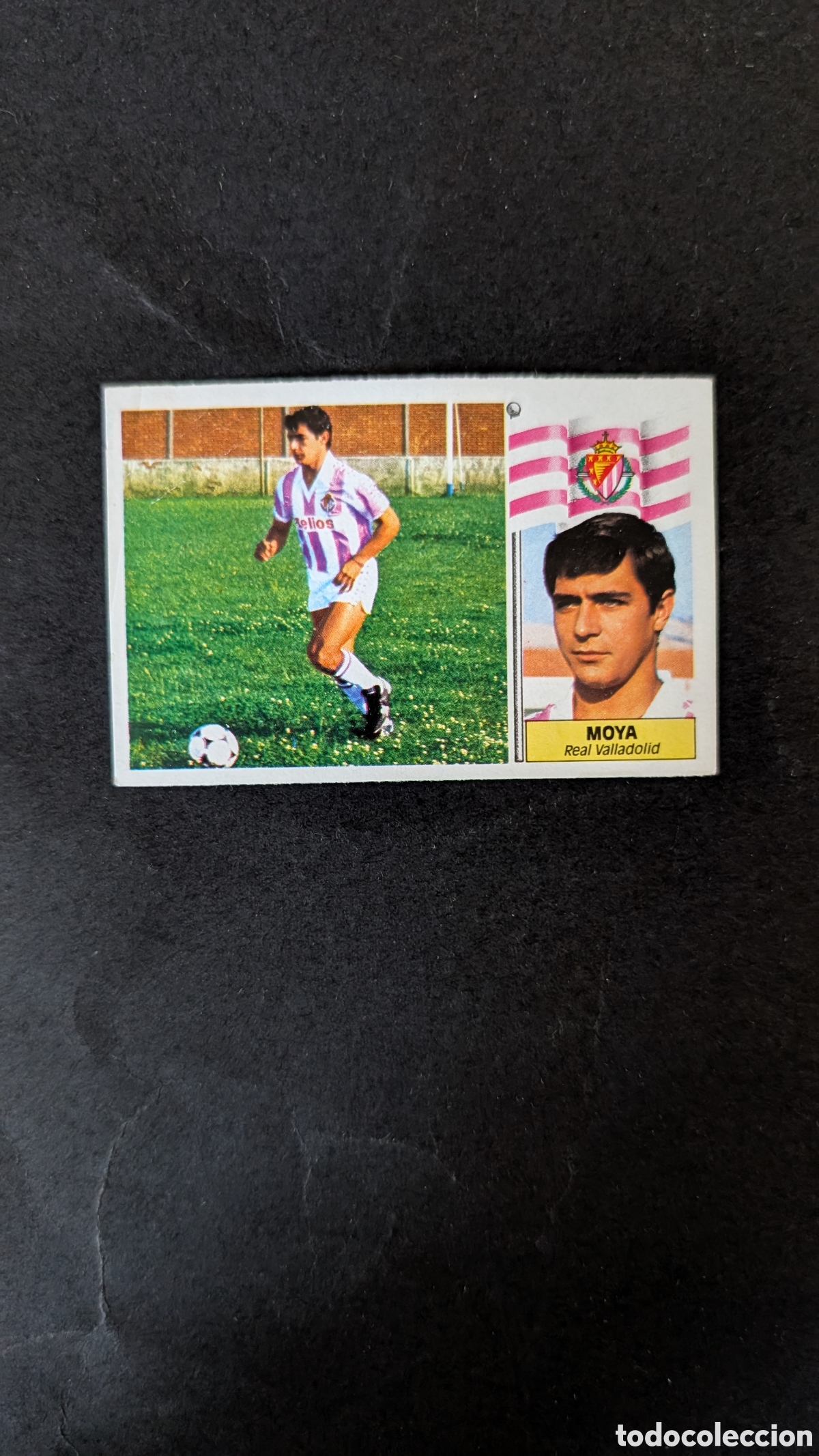 Cromos de Futebol: L1 MOYA VALLADOLID COLOCA LIGA ESTE 1986/87 86 87 DESPEGADO LEVE