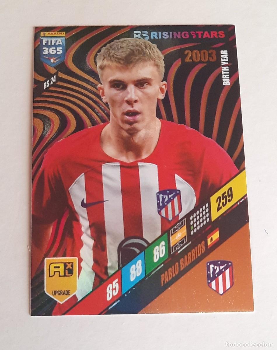 Cromos de Futebol: Rising Star Pablo Barrios #RS24 Atl&eacute;tico de Madrid 2024