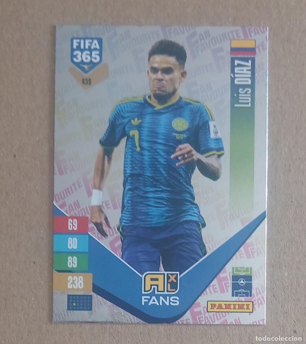 Cromos de Futebol: CROMO n&ordm; 435 LUIS D&Iacute;AZ FAN FAVOURITE PLATA ADRENALYN XL FIFA 365 2026-2027. Nuevo de sobre.