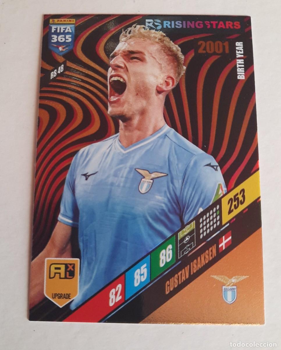 Football Stickers: Rising Star Gustav Isaksen #RS48 SS Lazio 2024