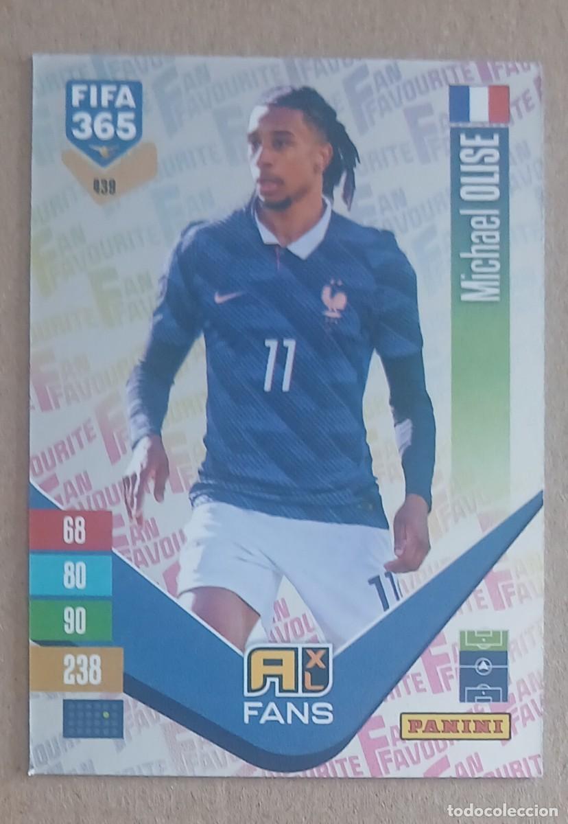 Cromos de Futebol: CROMO n&ordm; 439 OLISE FRANCIA FAN FAVOURITE PLATA ADRENALYN XL FIFA 365 2026-2027. Nuevo de sobre.