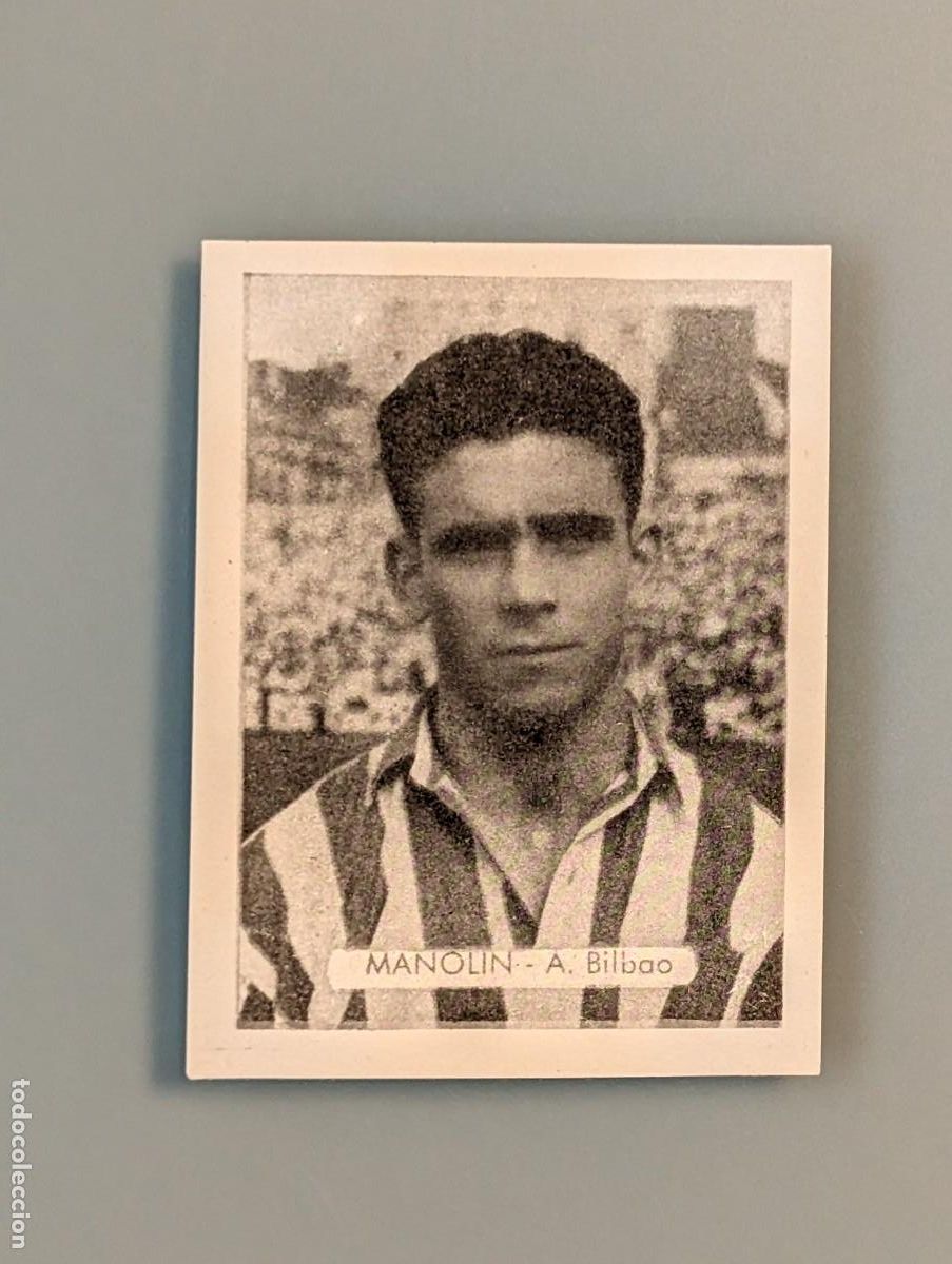 Cartes &agrave; collectionner de Football: RARO CROMO RARE CARD MANOL&Iacute;N ATHLETIC ATLETICO BILBAO RUIZ ROMERO 1949 1949/50 1950/51 1950 VIZCAYA